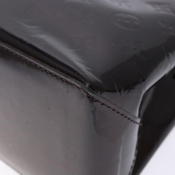 LOUIS VUITTON Monogram Vernis Wilshire PM Hand Bag Amarante M93641 - Picture 15 of 16